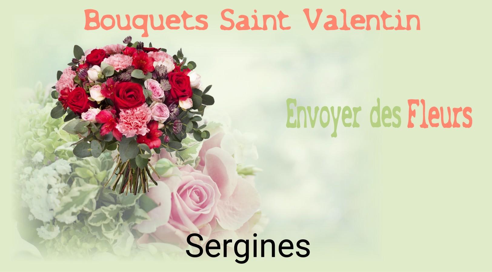Roses de Saint-Valentin livrées à Sergines